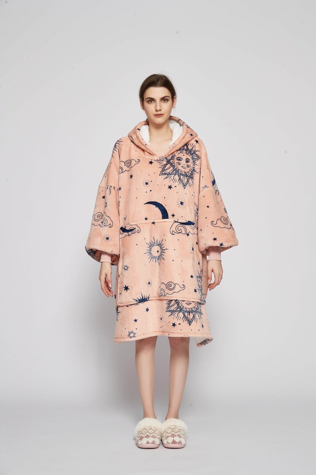 RedRoko Sherpa Hoodie Blanket