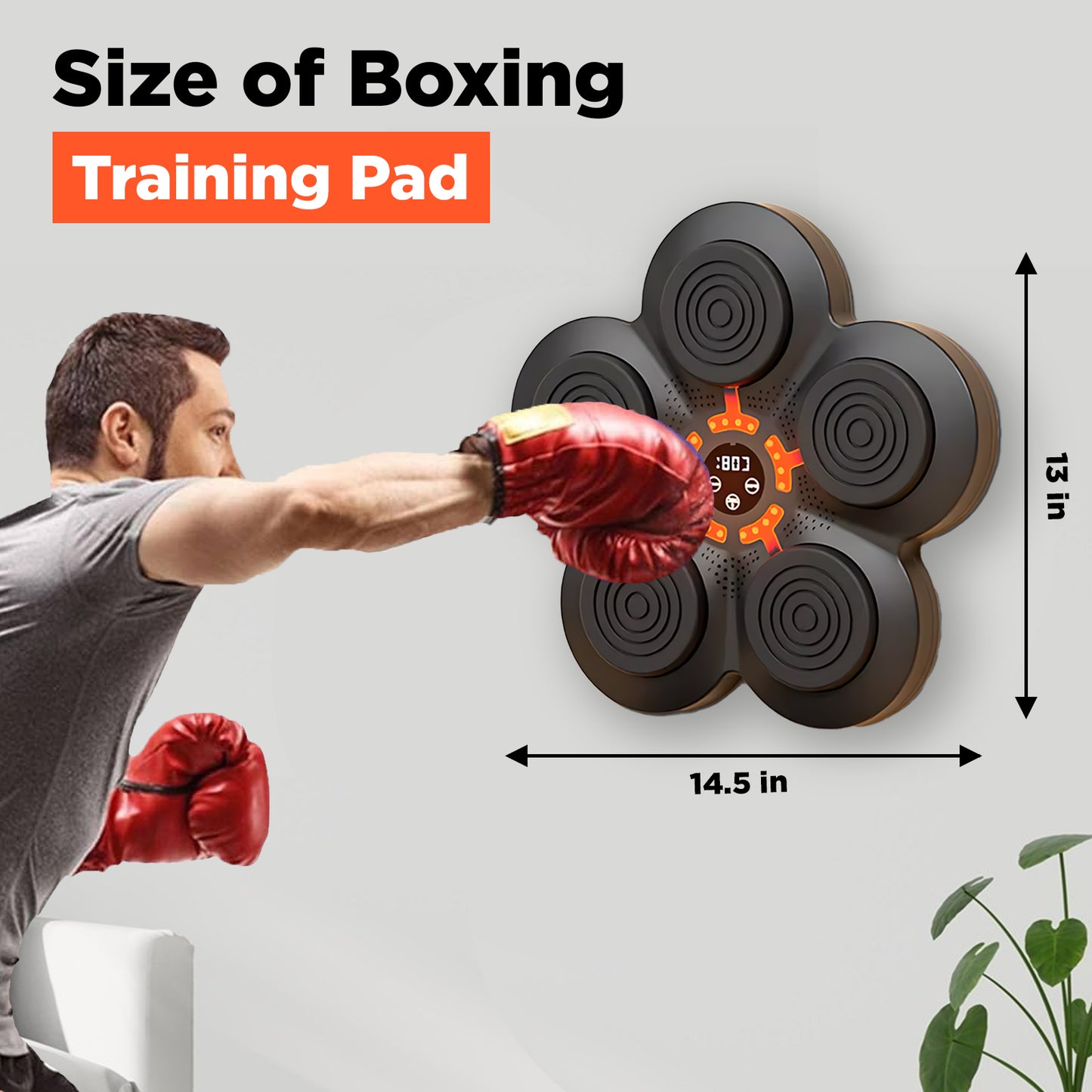 REDROKO MUSICAL BLUETOOTH BOXING MACHINE